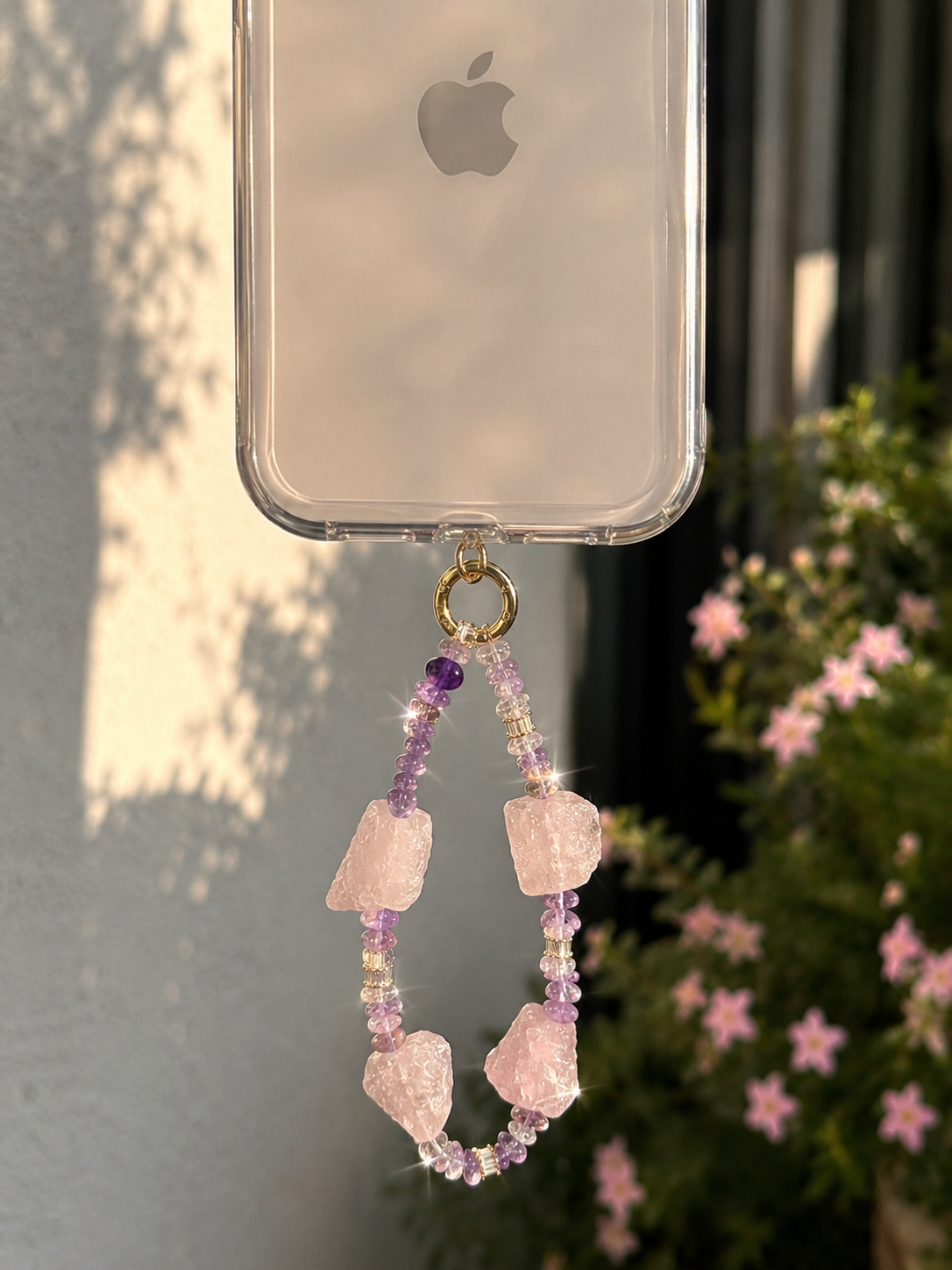 Moonlit Rose Wristlet