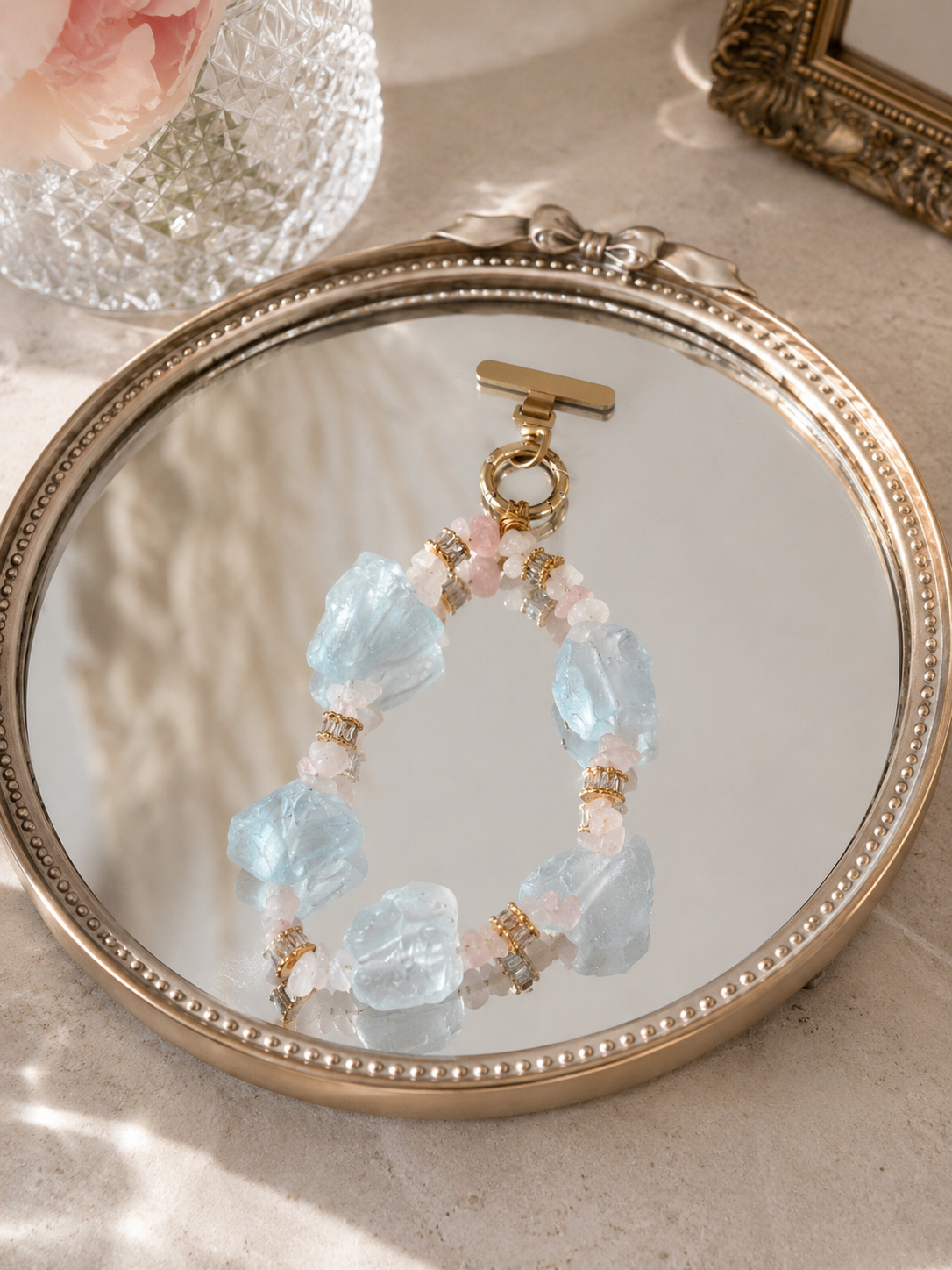 Crystal cove wristlet (love & growth)