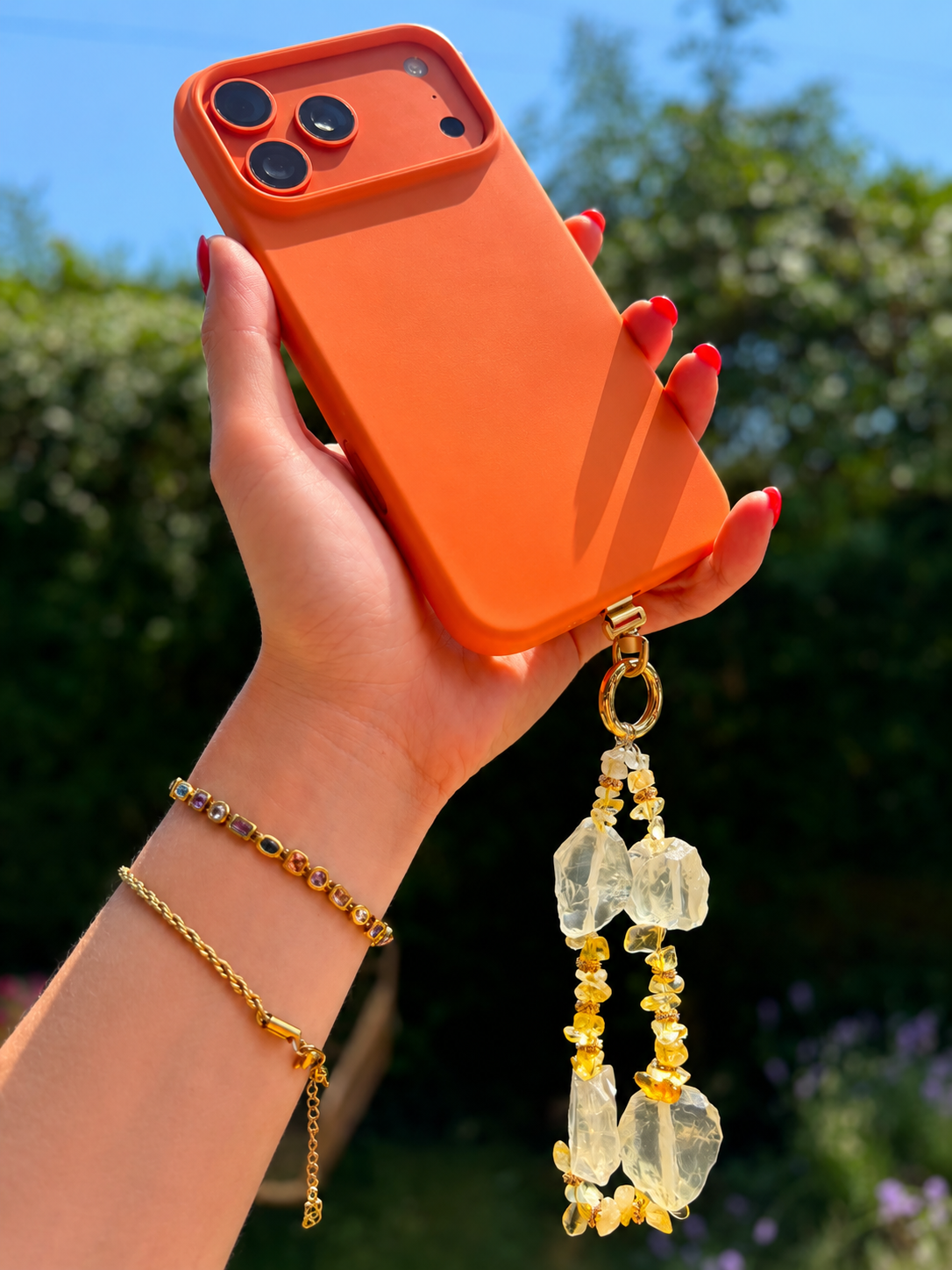 Citrine Coast wristlet