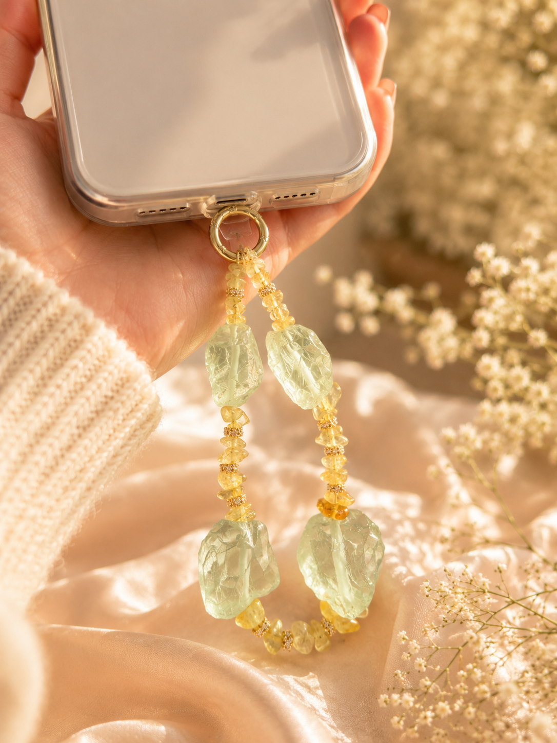 Citrine Coast wristlet