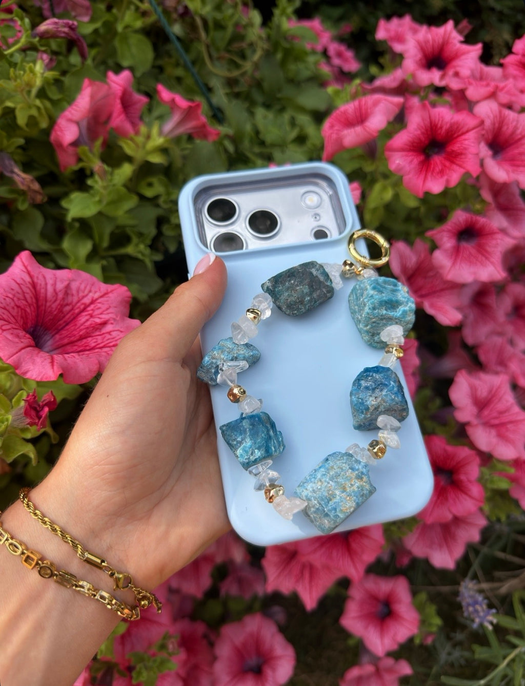 Ocean Whisper Wristlet